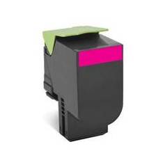 Magenta reciclado para Lexmark cx310 cx410 cx510 2k 80c2sm0(802sm)