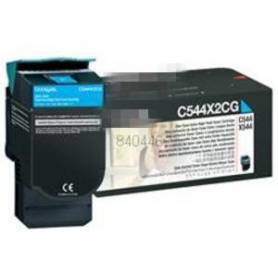 Cyan com para Lexmark C 544N,544DN,544DTN,544DW,546DTN.4K