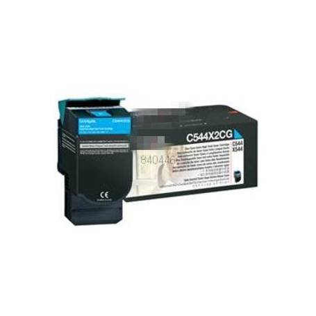 Cyan com para Lexmark C 544N,544DN,544DTN,544DW,546DTN.4K