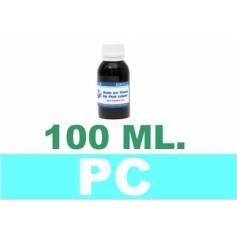 100 ml. tinta cian claro colorante para cartuchos photo para Hp