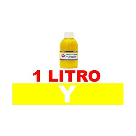 1 L. tinta amarilla colorante para cartuchos HP