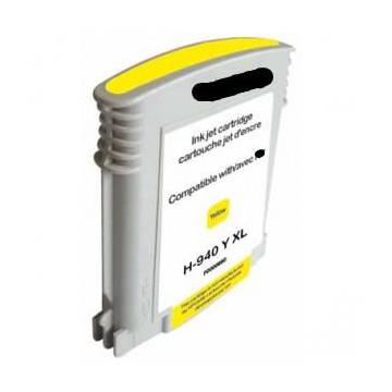 HP 940XLY amarillo 28ml compatible para Hp officejet pro 8000w pro 8500w. c4909ae