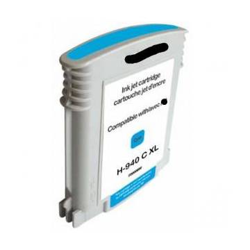 HP 940XLC cian 28ml compatible para Hp pro 8000w pro 8500w a910g c4907ae