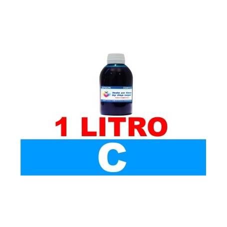 1 L. tinta cian colorante para cartuchos HP