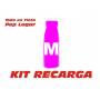 Recarga de toner magenta brillo 250 gr. para Oki ES8430