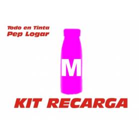 Recarga de toner magenta brillo 250 gr. para Oki ES8430