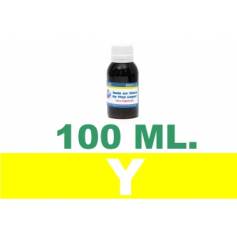 Botella de 100 ml. de tinta colorante multiuso para Epson color amarillo 