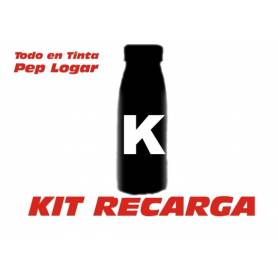 Recarga de toner negro brillo 250 gr. para Oki ES8430