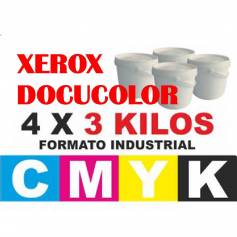 Para Xerox DocuColor 240 242 250 252 260 7655 recargas tóner cmyk 12 kg.