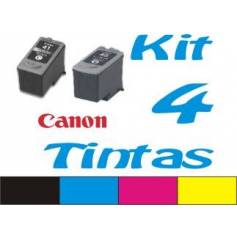 Maxi Kit Pro recarga cartuchos tinta Canon PGI-37, PGI-40, PGI-50, CLI-38, CLI-41, CLI-51 
