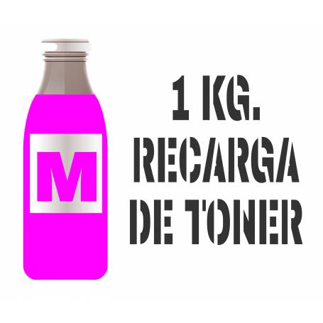 Para Xerox phaser 7500 recargas tóner magenta 1 kg.