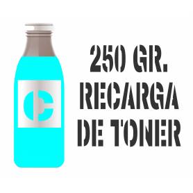 250 gr. Para Samsung color botella tóner cian 