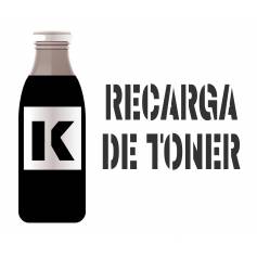 Recargas de tóner específico para cartucho Brother TN2000 tres botellas de tóner