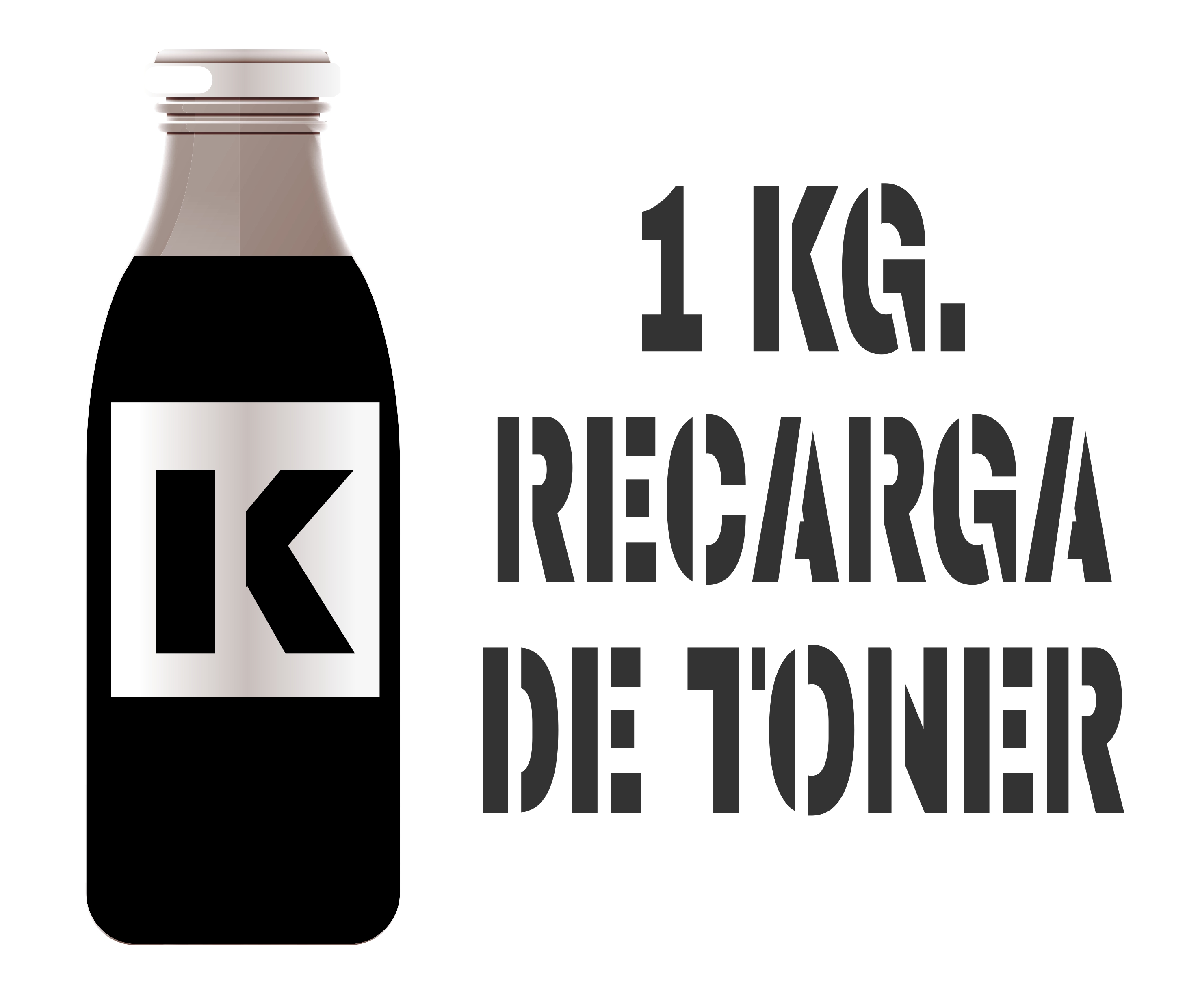 Para Hp color tóner premium para rellenar cartuchos, negro 1000 gr. - Pep  Logar