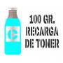 Oki c301 c321 mc332 mc342 3 recargas de tóner cian 100 gr.