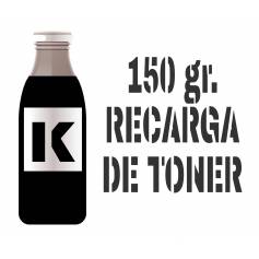 Para Oki C532 C542 MC563 MC573 recarga tóner premium negro 150 gr.