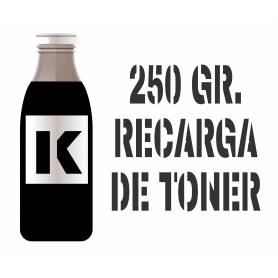 Recarga de tóner premium para Oki color c710 c711 1 botella de 250 g. negro brillo