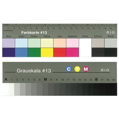 Cartas de color para calibración de prensas digitales Xerox