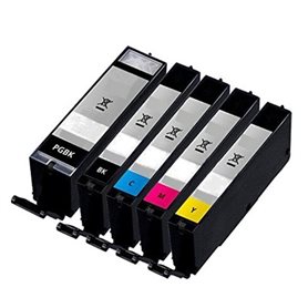 CLI-581XLBK negro colorante 10.8ml compatible para Canon TS6150,8150,9150,TR7550,8550