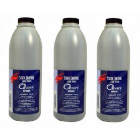 recargas de toner DELL 1130 1133 1135 tres botellas de 80 gr. + 3 chips