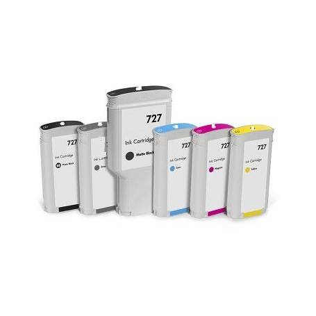 Magenta Compatib Hp Designjet T1500,T2500,T920-130Ml 727