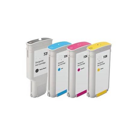 130ml Magenta compa Hp Designjet T730 ,T830 728M