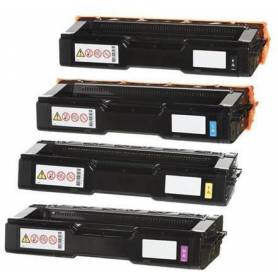 Negro Compatible Lanier Ricoh SP C360s C361-7K408184