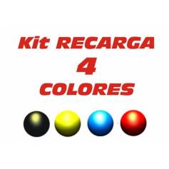 Para Hp LaserJet 1600 2600 2605 cm1015 cm1017 recargas tóner 4 botellas cmyk + 4 chips