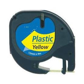 BK-Yellow 12mmX4m Plastica Dymo 2000,LT100H,QX50S0721670