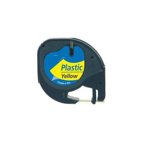 BK-Yellow 12mmX4m Plastica Dymo 2000,LT100H,QX50S0721670