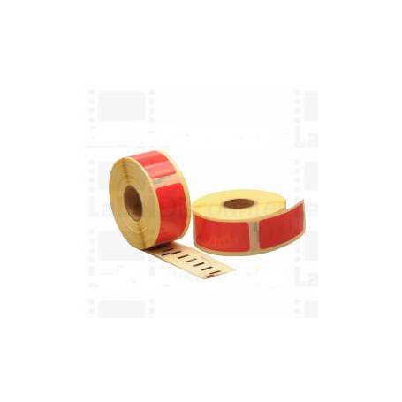 Rojo 54mmX25mm 500psc para DYMO Labelwriter 400-S0722520