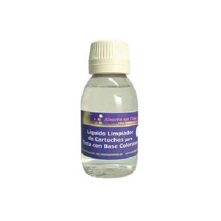 Líquido limpiador de inyectores para tinta colorante, 250 ml.