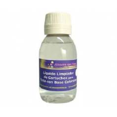 Líquido limpiador de inyectores para tinta colorante, 250 ml.