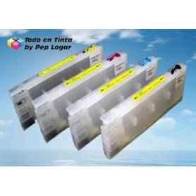 T544X 8 cartuchos recargables Epson Stylus Pro 4000 C4