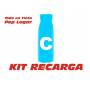 Canon recarga toner IR C3220 IR C3200 IR C2620 cian + chip