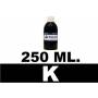 250 ml. tinta negra pigmentada para cartuchos HP