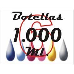 Stylus pro 7500 pack 6 botellas 1 litro tinta colorante