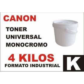 Canon toner monocromo universal formato industrial 4 Kg