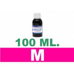 100 ml tinta Brother MAGENTA LC123 LC985 LC1000 LC1100 LC1240