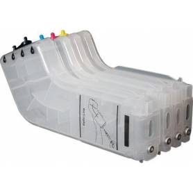 Hp 940 pack de 4 cartuchos vacios recargables con chip CMYK