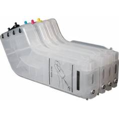 Hp 940 pack de 4 cartuchos vacios recargables con chip CMYK