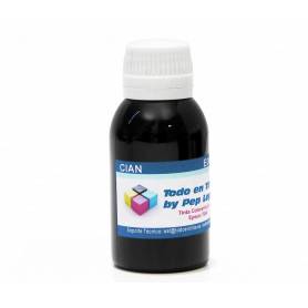 100 ml. tinta cian colorante para cartuchos Epson