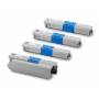 Oki C301 MC332 MC342 juego de 4 cartuchos toner reciclados 3.000 pag.