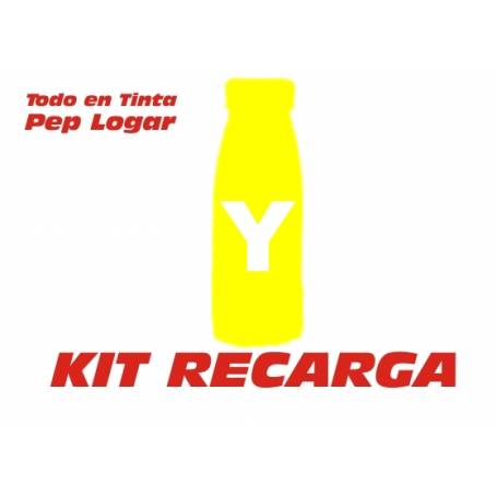 Recarga de toner amarillo brillo 300 gr. para MC860