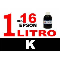 Para cartuchos Epson 16 16 xl botella 1 l tinta compatible negra