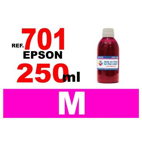 Epson 701, 701 XL botella 250 ml. tinta magenta