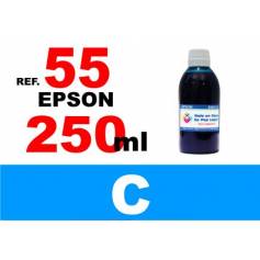 55 55 xl botella 250 ml. tinta cian 