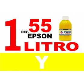 Epson 55, 55 XL botella 1 L tinta amarilla