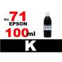 Epson 71, botella 100 ml. tinta negra