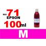 Epson 71, botella 100 ml. tinta magenta